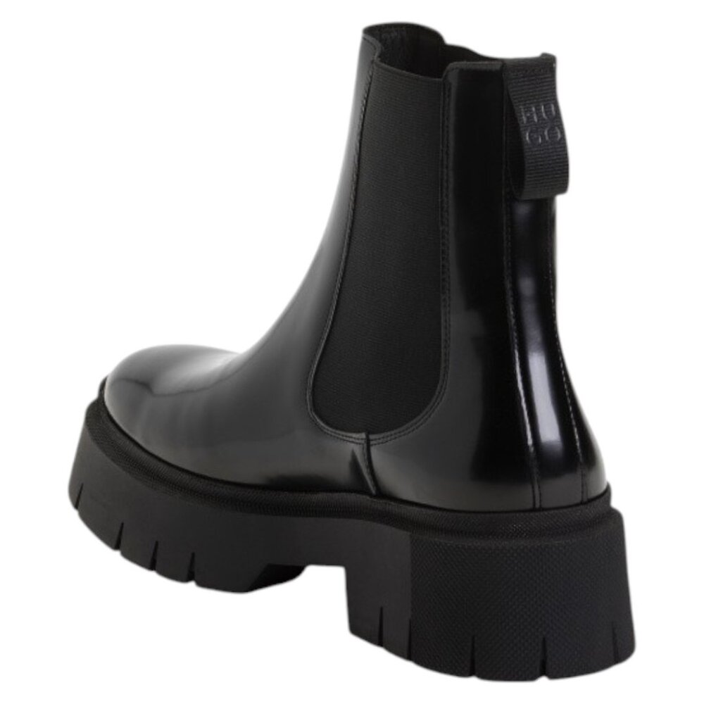 BOSS Made In Portugal Leather Chelsea Booties - Picture 2 of 3